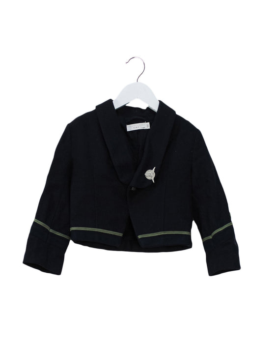 A Navy Blazers from Stella McCartney in size 4T for girl. (Front View)