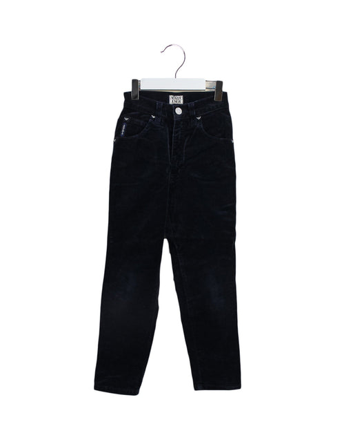A Navy Casual Pants from Armani in size 4T for boy. (Front View)