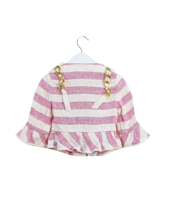 A Pink Lightweight Jackets from Nicholas & Bears in size 3T for girl. (Back View)