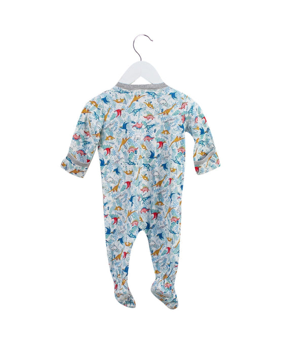 A Blue Long Sleeve Jumpsuits from Bébé by Minihaha in size 3-6M for boy. (Back View)
