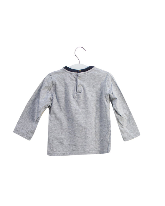 A Grey Long Sleeve Tops from Armani in size 6-12M for boy. (Back View)