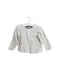 A Grey Long Sleeve Tops from Petit Bateau in size 12-18M for girl. (Front View)