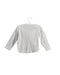 A Grey Long Sleeve Tops from Petit Bateau in size 12-18M for girl. (Back View)