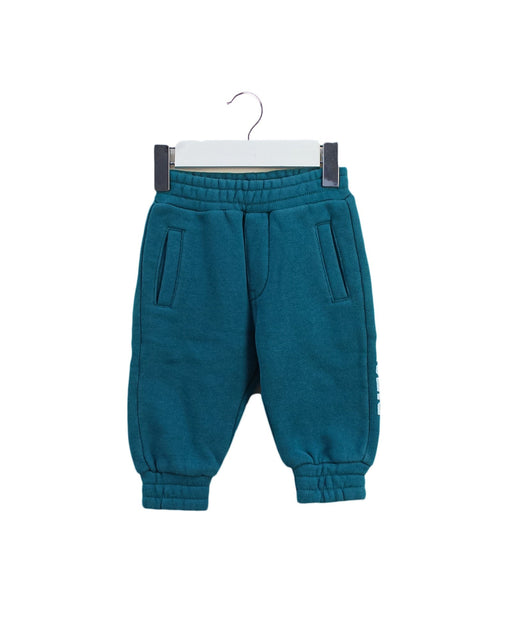 A Teal Sweatpants from Diesel in size 3-6M for boy. (Front View)