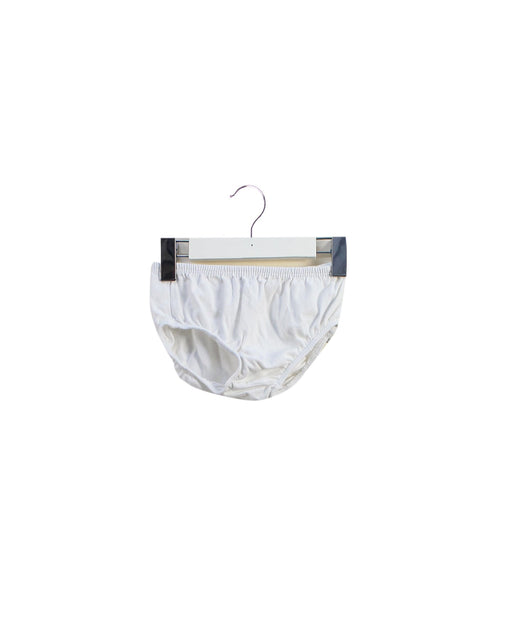 A White Bloomers from Janie & Jack in size 12-18M for girl. (Front View)