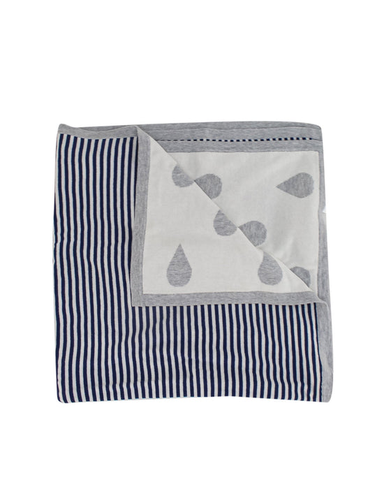 A Blue Blankets from Seed in size O/S for neutral. (Front View)