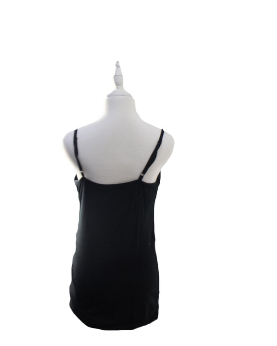 A Black Sleeveless Tops from Motherhood Maternity in size M for maternity. (Back View)