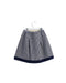 A Navy Short Skirts from Miki House in size 10Y for girl. (Back View)