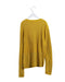 A Yellow Cardigans from Bonpoint in size 12Y for girl. (Back View)