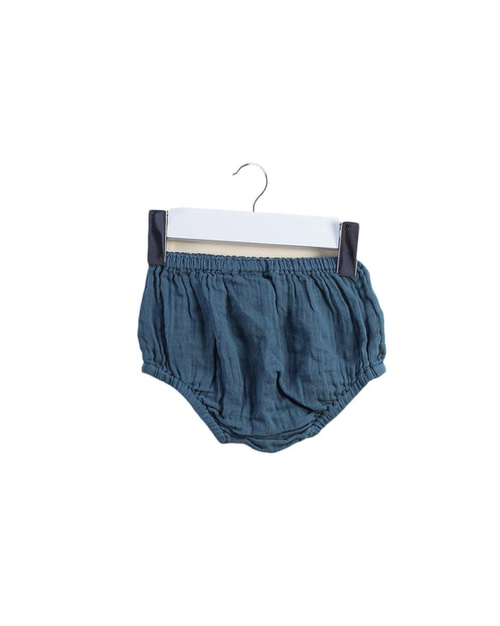 A Teal Bloomers from PrinteBebe in size 0-3M for girl. (Front View)