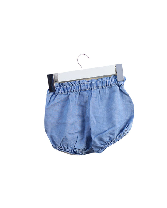 A Blue Bloomers from Seed in size 0-3M for girl. (Back View)