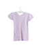 A Purple Short Sleeve Tops from ELLE in size 4T for girl. (Back View)