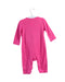 A Pink Long Sleeve Jumpsuits from Bonnie Baby in size 3-6M for girl. (Back View)
