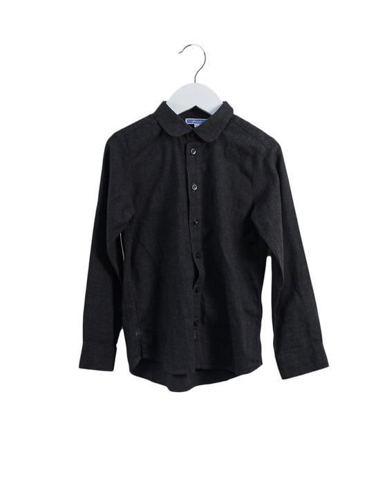 A Black Shirts from Jacadi in size 6T for boy. (Front View)