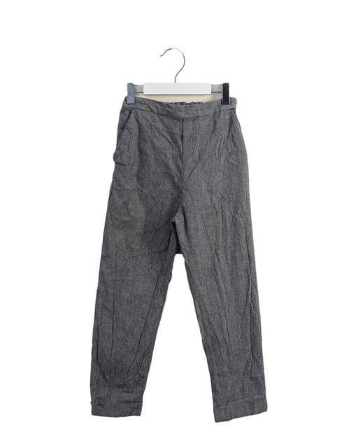 A Grey Casual Pants from Bonpoint in size 8Y for boy. (Front View)