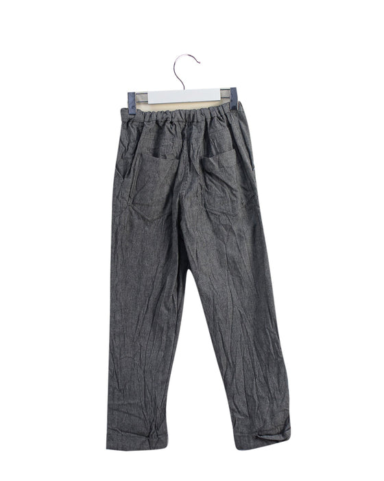 A Grey Casual Pants from Bonpoint in size 8Y for boy. (Back View)