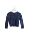 A Navy Cardigans from Bonpoint in size 4T for girl. (Front View)