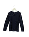 A Navy Long Sleeve Tops from Jacadi in size 8Y for girl. (Back View)