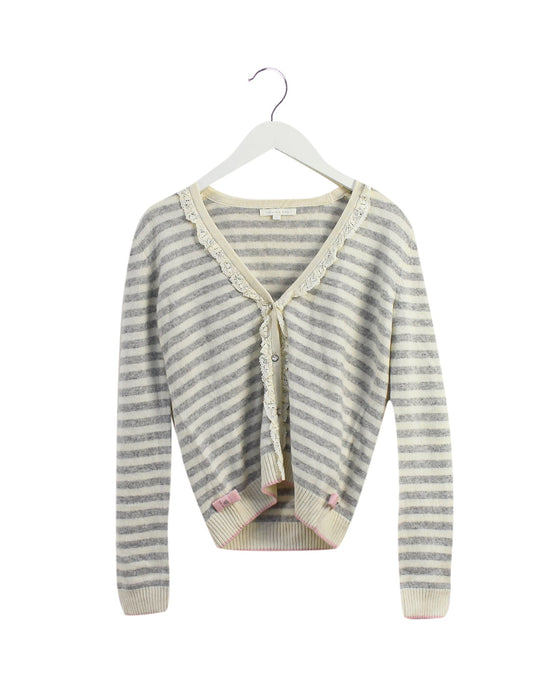 A Grey Cardigans from Nicholas & Bears in size 12Y for girl. (Front View)