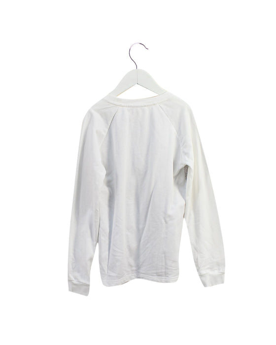 A Grey Crewneck Sweatshirts from Chickeeduck in size 10Y for girl. (Back View)