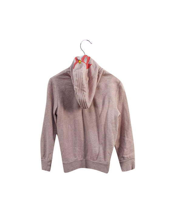 A Pink Zippered Sweatshirts from Stella McCartney in size 6T for girl. (Back View)