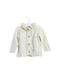 A Ivory Cardigans from Petit Bateau in size 6-12M for girl. (Front View)