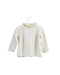 A Ivory Cardigans from Petit Bateau in size 6-12M for girl. (Back View)