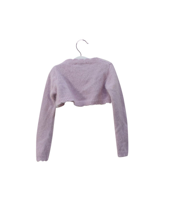 A Purple Cardigans from Monnalisa in size 18-24M for girl. (Back View)