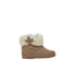 A Brown Winter Boots from Jacadi in size 12-18M for girl. (Back View)