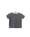 A Black Short Sleeve T Shirts from Petit Bateau in size 3-6M for boy. (Front View)