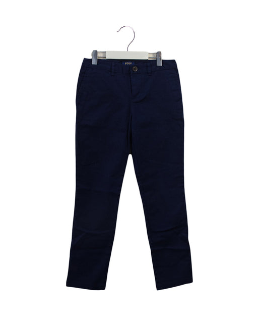 A Navy Casual Pants from Polo Ralph Lauren in size 8Y for neutral. (Front View)