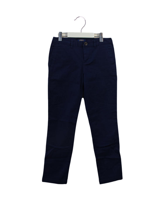 A Navy Casual Pants from Polo Ralph Lauren in size 8Y for neutral. (Front View)