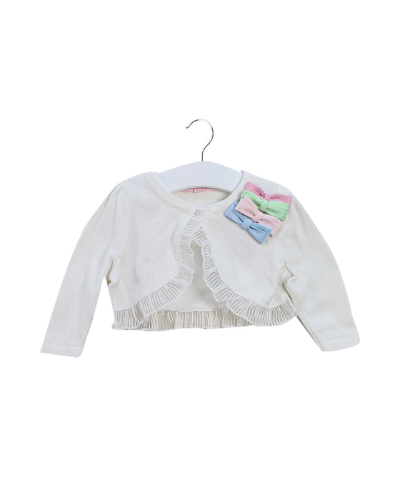A White Cardigans from Nicholas & Bears in size 2T for girl. (Front View)