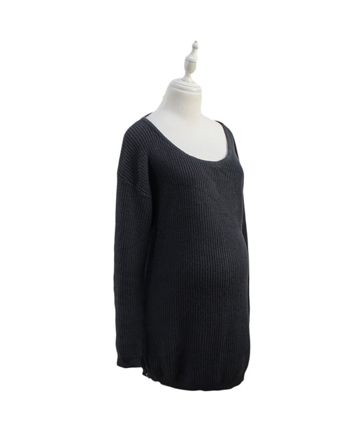 A Grey Knit Sweaters from Seraphine in size M for girl. (Front View)