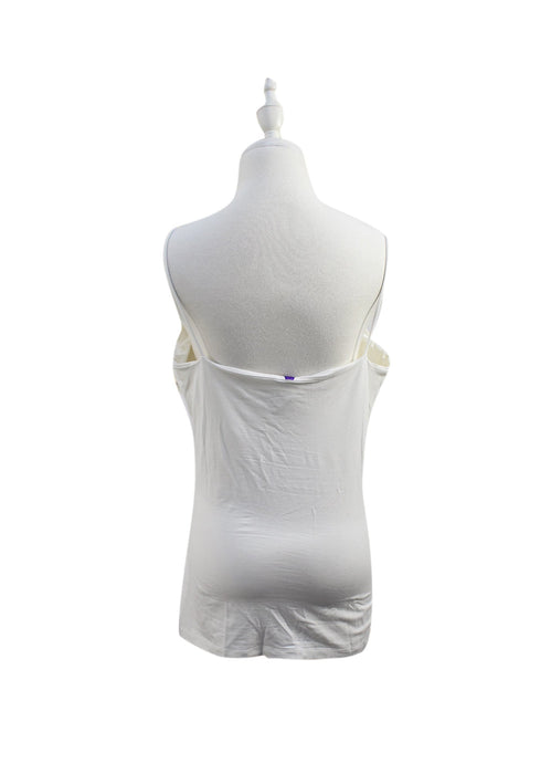 A White Sleeveless Tops from Seraphine in size S for girl. (Back View)