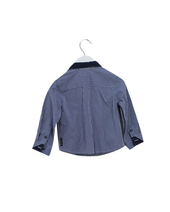 A Navy Shirts from Armani in size 6-12M for boy. (Back View)