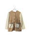 A Beige Cardigans from Kumikyoku in size 5T for girl. (Front View)