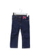 A Navy Jeans from Jacadi in size 12-18M for girl. (Front View)