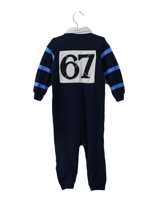 A Navy Long Sleeve Jumpsuits from Ralph Lauren in size 6-12M for boy. (Back View)
