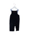 A Blue Long Overalls from Velveteen in size 12-18M for boy. (Front View)