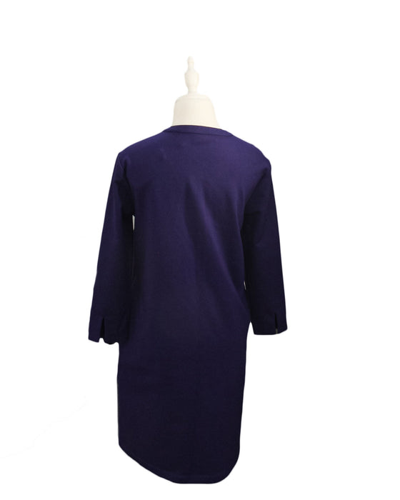 A Navy Long Sleeve Dresses from Mayarya in size S for maternity. (Back View)