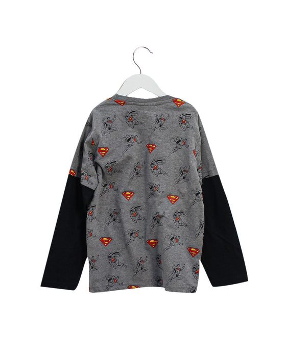 A Grey Long Sleeve Tops from Fabric Flavours in size 9Y for boy. (Back View)