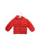 A Red Puffer/Quilted Jackets from Diesel in size 3-6M for boy. (Front View)