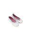 A White Flats from Jacadi in size 18-24M for girl. (Front View)