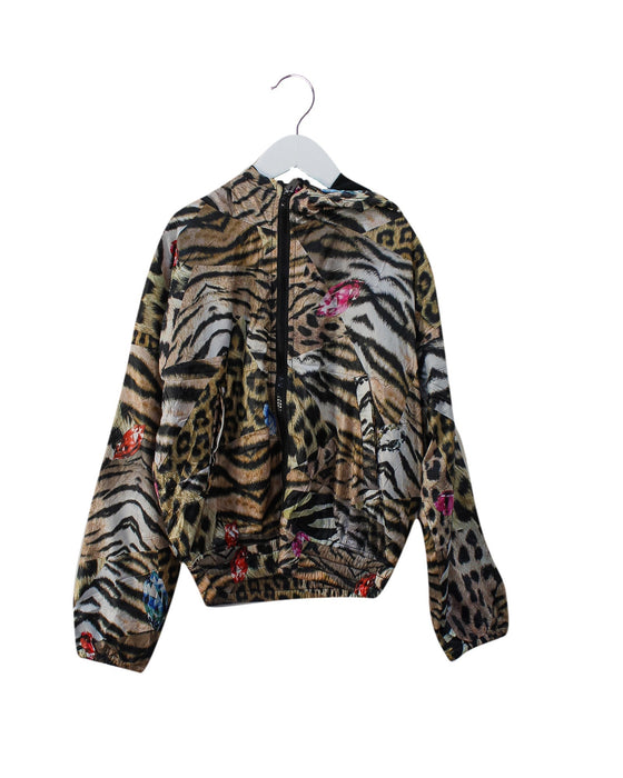 A Brown Lightweight Jackets from Diesel in size 8Y for girl. (Front View)