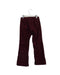 A Burgundy Casual Pants from Bonpoint in size 10Y for girl. (Back View)
