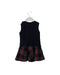 A Navy Sleeveless Dresses from Nicholas & Bears in size 6-12M for girl. (Back View)