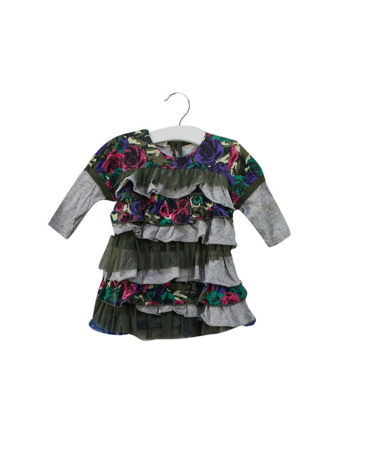 A Multicolour Long Sleeve Bodysuits from Diesel in size 0-3M for girl. (Front View)