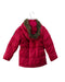 A Pink Puffer/Quilted Jackets from Diesel in size 4T for girl. (Back View)