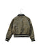 A Green Lightweight Jackets from Diesel in size 4T for girl. (Back View)
